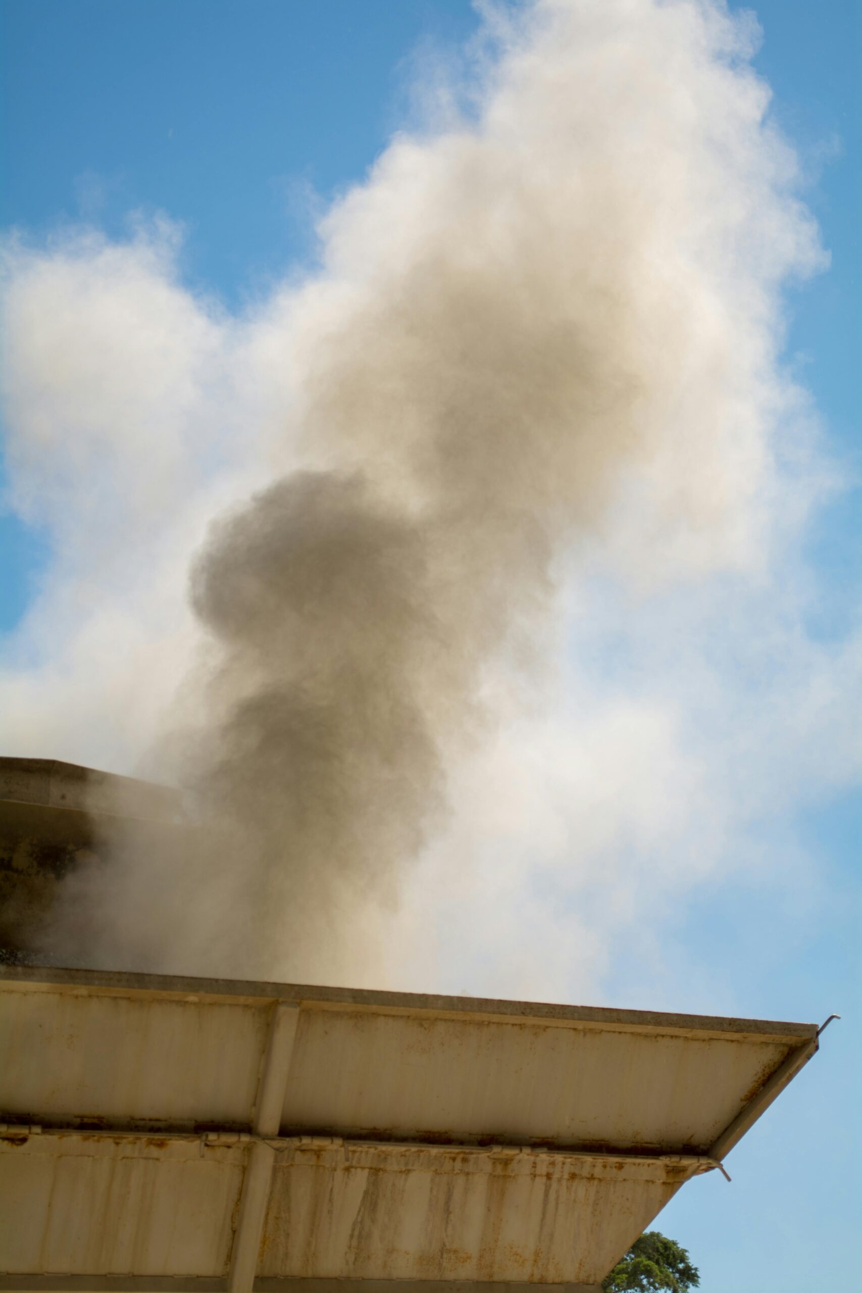 Nube de humo o vapor